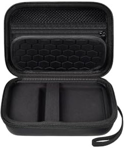 THLMT Protective Case Bag Compatible for Anbernic RG35XX RG353V RG353VS, Gaming Console Housing Shell Hard EVA Protection Cover Pouch Handheld Game Console Zipper Storage Organizer (Case Only)