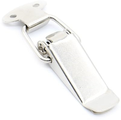 J101 cajas de armario de acero inoxidable, pestillo con resorte, cerrojo de palanca for puerta corredera, ventana Simple, vitrina, 1 Uds.