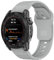 Shecret Armband für Garmin, Silikon Quick Fit Uhrenarmband für Garmin Fenix/Forerunner/Approach/MARQ/Quatix/Descent/Tactix/D2 Series, Sport Ersatzband (22mm, Grau)