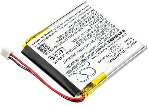 Batterie 1000 mAh LIS1662HNPC pour Sony WH-1000xM3, WH-1000XM4, WH-CH710N/B, WH-XB900, WH-XB900N