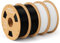 DEEPLEE PLA+ Filament 1.75mm, PLA Plus 3D Drucker Filament, Maßgenauigkeit +/- 0,02 mm, Filament 3D-Druckmaterialien, Schwarz 2kg Weiß 2kg