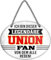 schilderkreis24 – Blechschild Lustiger Spruch Deko Artikel Sport Verein Geschenkidee Männer Club Fußball Fan (Ich bin dieser legendäre Union Fan 18x14cm)