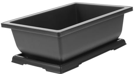 YARNOW 2 Juegos Maceta Jardinera Decorativa Jardinera para Pequeñas Suculentas Maceteros De Plastico Jardinera De Plastico para Jardin Macetero De Plastico con Platillo El Plastico