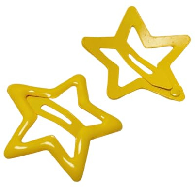 20 Bunte Stern Haarclips, Schnappspangen, Y2K Haarschmuck für Kinder Damen | Süßer Stern Look, Süßer Akzent für jede Frisur, Einfach einklippen, Für Alltag, Schule & Party, Ideal als Geschenk