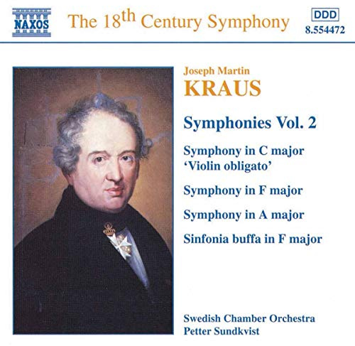 Kraus: Symphonies Vol. 2