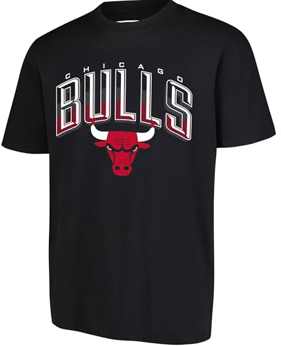 Ultra Game Herren T-Shirt, gewölbtes Plexi, kurzärmelig, schwarz, XXL