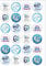 24 Precut MAN Age 60 Sixty Sixtieth 60th Birthday Edible Wafer Paper Cake Toppers Decorations