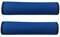 HECKBO 2x Auto Gurtschutz Sicherheitsgurt Schulterpolster Schulterkissen Autositze Gurtpolster für Kinder und Erwachsene (Blau/Schwarz) - von HECKBO
