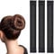 Original Dutt Maker Hilfe - Dutt Band machen - Hair Bun Maker - 3x Set (schwarz)
