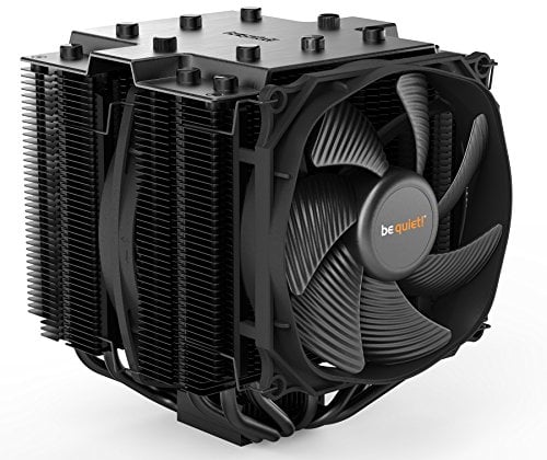 be quiet! Dark Rock Pro 4, CPU Kühler, 250W TDP, 2 Silent Wings PWM Lüfter, 7x 6mm Heatpipes, Double-Tower-Design, BK022