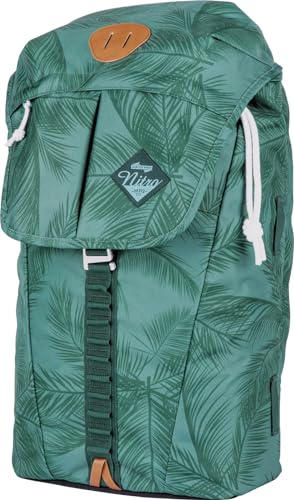 Nitro Cypress sportiver Daypack Rucksack für Uni & Freizeit, Streetpack mit gepolstertem 15“ Wide Laptopfach & Seesacktunnelverschluss, Überschlagdeckel, Coco, 28 L