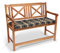 Homeoutfit24 Sylt Bankkissen, Made in Europe, Polsterauflage, Gartenbank-Auflage, Polsterkissen, Material: Schaumstoff & Polyester, Oeko-TEX® Standard 100, grün/gelb