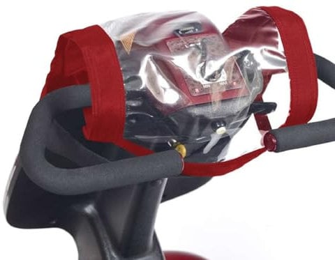 LTG Mobility Scooter Control Panel Tiller Cover Universal Waterproof Protective (Red)