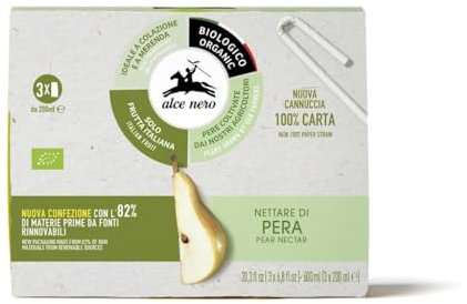 Nettare di pera BIO 200 ml - ALCE NERO