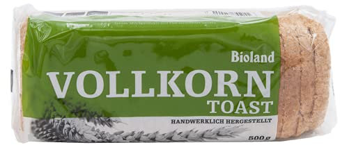 Das Backhaus Bioland Weizenvollkorn Toast - Bio - 500g