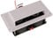 Riloer Rejilla de ventilación lateral universal para autocaravana, caravana, remolque, ventilación de aire, color blanco, 12 V