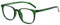 ANRRI Blaulicht-blockierende Brille, quadratische Brille, Rahmenfilter, Blue Ray, Computerspielbrille, Grün, Herren Damen