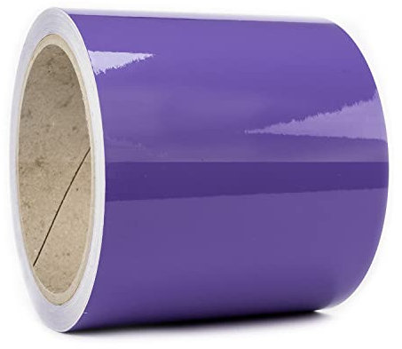 Zierstreifen Lavendel Glänzend Autofolie Strips Folienstreifen Autodekor Folie Purple Lila Pinstripes Autoaufkleber Style Tuning (100 mm)