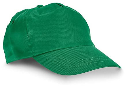 Cappello Uomo Donna Golf con Visiera precurvata, Berretto da Baseball Personalizzato con Nome Logo Testo, Cappellino colorato in 100% Cotone (Verde), Taglia unica