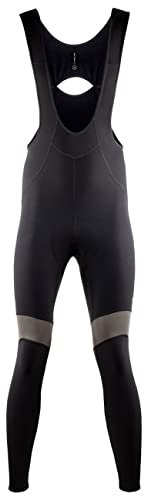 NALINI 03220601100C000.10 New Warm Reflex Bib Tight Uomo Calzamaglia Black XL