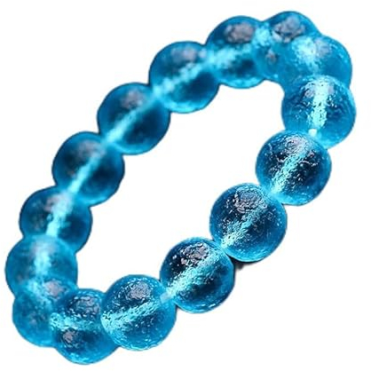 8 mm grünes Moldavit-Meteorit-Armband, Schlagglas, rauer Stein, Handketten-Kristall-Energiestein-Armbänder for Damen und Herren,SBuTTON774w (Color : 10mm, Size : 4)
