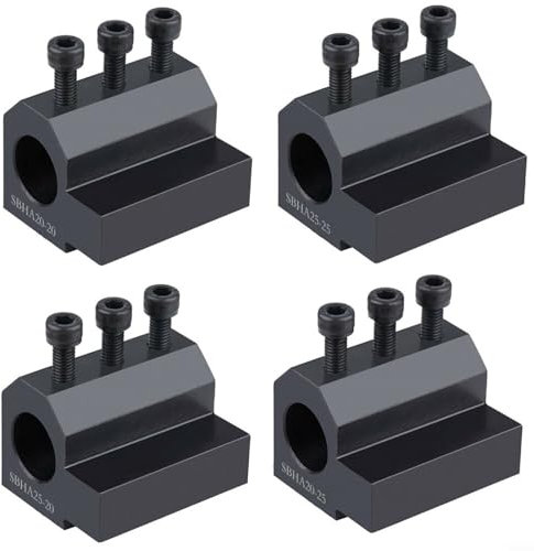 Quick Change Straight Shank Tool SBHA Post Holder Lathe CNC For Boring Bar, Internal Threading Bar(20-20)