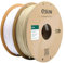 eSUN PLA+ Filament 1.75mm, 3D Drucker Filament PLA Plus, Maßgenauigkeit +/- 0.03mm, 1KG pro Spule, 2 Spulen 3D Druck Filament für 3D Drucker, Knochen Weiß+Kühles Weiß