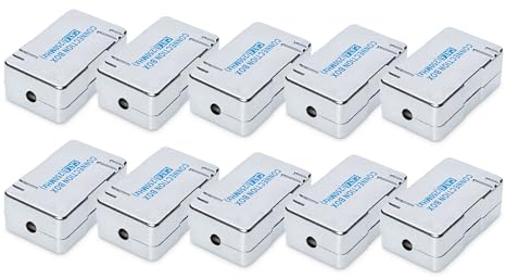 DIGITUS Modulo di connessione LSA Cat 6-10 Pezzi - Schermato - Connettore a dislocamento di Isolamento Cat6 LSA - da AWG 22 a AWG 26 - per Cavi Ethernet, Cavi di Rete, Cavi di Installazione