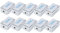 DIGITUS Modulo di connessione LSA Cat 6-10 Pezzi - Schermato - Connettore a dislocamento di Isolamento Cat6 LSA - da AWG 22 a AWG 26 - per Cavi Ethernet, Cavi di Rete, Cavi di Installazione