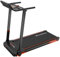 CITYSPORTS Laufband,Klappbares Laufband mit Armlehnen,Motorisiertes Laufband,Heim-Laufband,Geschwindigkeit 1-12KM/H (orange)