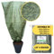 JARDEN© Lot 4 Housses Hivernage 140x200cm Grammage 50g/m², Design Feuillage Vert, Protection Arbres et Arbustes Contre Le Froid et Gel, Voile Polypropylène Non Tissé, Résistant et Facile à Installer