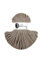 Premium Baumwoll-Flechtschnur - 5mm x 50m - Vielseitige Makramee-Kordel für Stricken, Weben, DIY-Basteln und Heimdekoration - Hochwertige Bunte Bastelschnur - Coffee