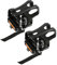 KOMBIUDA Radfahren Pedal Toe Clip Strap Gürtel Nylon Rennrad Pedal Toe Clip für