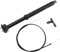 Reggisella Telescopico da Ciclismo, Generic, Lega di Alluminio, Lunghezza 425 Mm, Nero, per Bici da Strada e Mountain Bike