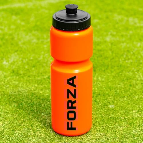 FORZA 750ml Sports Water Bottle | BPA-Free Water Bottles with Durable, Easy-Squeeze Design – Multiple Colours Available (Pack of 20, Orange)