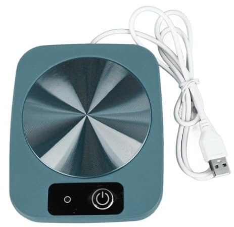 Coffee Warmer Smart, Coffee Mug Warmer, Mug Warmer for Desk, Suitable for Use At Home, Office Or While Traveling (Green)