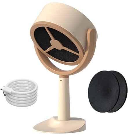 OAJABBGE Desktop Aree Cappuccio Regolabile Ventilatore di Scarico Portatile Ricaricabile/USB Fornello Cappuccio Per Barbecue Interni BBQ Pentole Calde