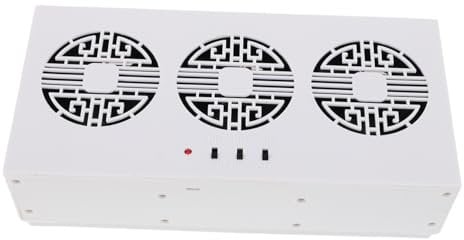 JUMPLAWN Solar Powered Car Window Fan Usb Conditioner for Air Circulation Efficient Solar Cooler for Vehicle Keeps Car Interior Fresh Cooling Pad for Optimal Airflow