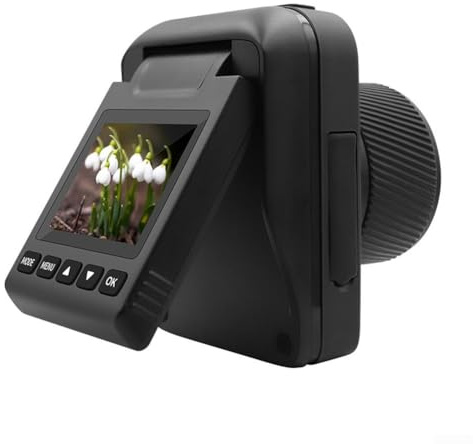 Getdoublerich Outdoor Bau-Zeitraffer-Kamera, 32MP 4K wasserdichte Zeitraffer-Kamera mit 90° drehbarem Bildschirm, einfache Erfassung von Naturwunder