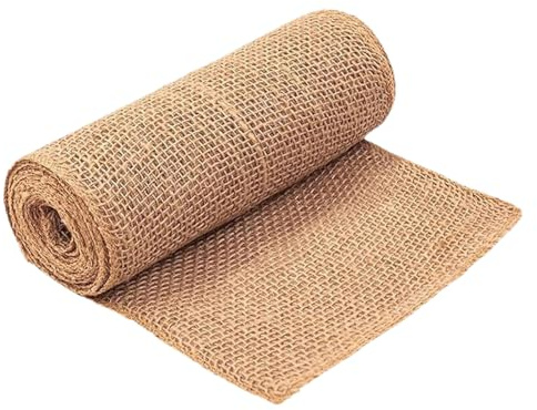 Jute-Wickel für Bäume – Frostschutzabdeckung für Winterpflanzen, atmungsaktiver natürlicher Jute-Stoff, Feuchtigkeitsspeicherungsschutz für Garten, Gewächshaus und Hinterhof, 30 x 300 cm