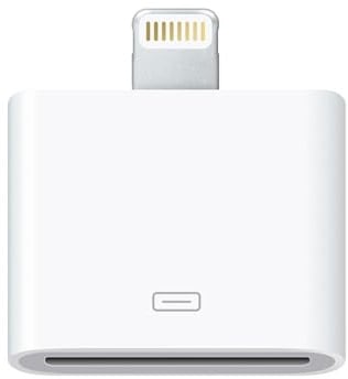Compatible avec adaptateur Lightning vers 30 broches Apple avec prise en charge audio