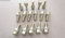 Kit 16 bulloni ruota COMPATIBILE CON Peugeot 107 108 dal 2014 ruote cerchi in acciaio Farad