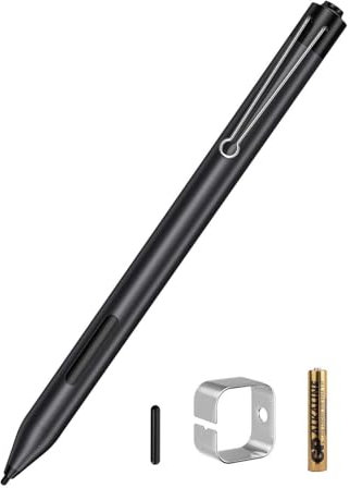 Microsoft Surface Pen avec Palm Rejection - Surface Pen avec niveaux de sensibilité à la pression, Compatible avec Surface 4 / Pro 4 / Pro 5 / Pro 6, Surface Go / Book / Laptop / Studi