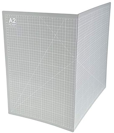 Artway Schneidematte, Plastic, Grau, A2 Folding