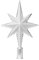 Yiida Bethlehem Tree Topper, Bethlehem Tree Topper, 29 cm 3D Glitter Tree Topper, Christmas Tree Decoration for Indoor Outdoor Christmas Tree Decorations