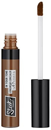 Sleek Makeup In Your Tone Longwear Concealer, versteckt Augenringe und deckt Hautunreinheiten ab, aufbaubare mittlere bis volle Abdeckung, 9N, 7 ml