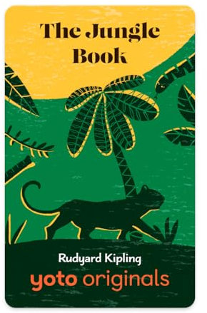 Yoto Classics: The Jungle Book – Kids Audio Card for Use with Player & Mini All-in-1 Audio Device, Educational Screen-Free Listening with Fun Stories for Playtime, Bedtime & Travel, Ages 8+