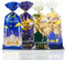 Ramadan Tüten zum Befüllen,100 Stück Eid Mubarak Tüten Geschenktüten Cellophantüten Geschenksäckchen Taschen mit Twist Krawatten für Ramadan Süßigkeiten Partytüten Deko Kekse Bonbons Geschenk