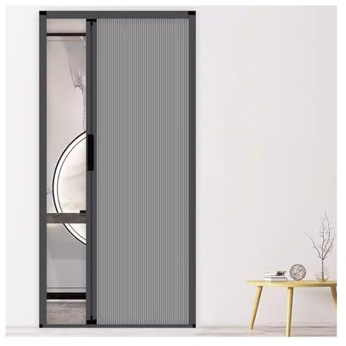 Porte coulissante, Porte Pliante accordéon Séparateur de pièce intérieur Porte pliante en nid d'abeille, 60 65 75 85 95 105 125 145 165cm de large Portes coulissantes en accordéon, pour buanderie/ Cha