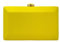 MODELISA - Bolso Clutch Cartera De Mano Cadena De Hombro Fiesta Boda Evento Mujer (Amarillo)